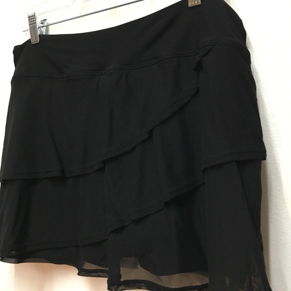 Coco Reef Swim Shorts + Skirt XL Black Beach Hawaii Vacation Travel